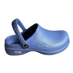 Natural Uniforms Ultralite Women's Clogs Shoes Strap, Nursing Medical Clogs 8